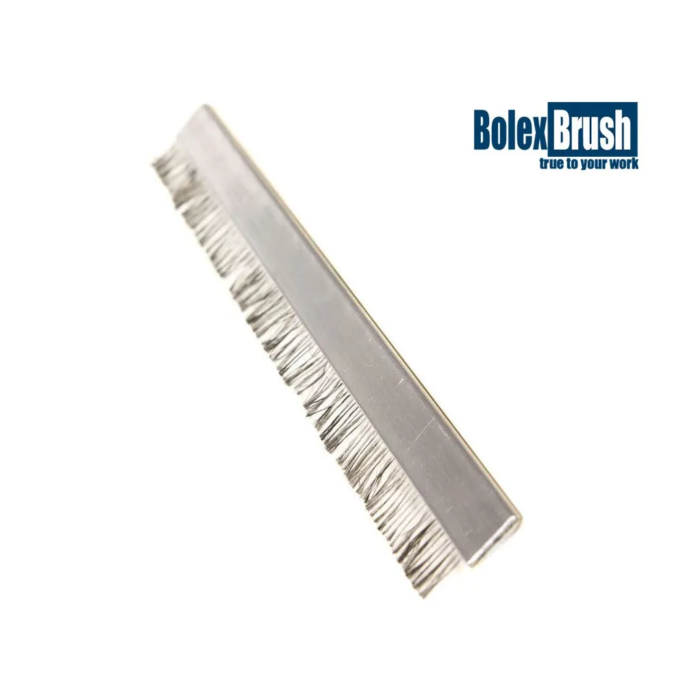 Anti static strip brush