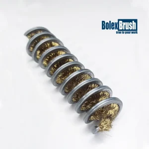 Brass Wire Inside Coil Brush