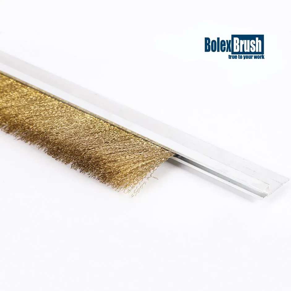 Brass Wire Strip Brush