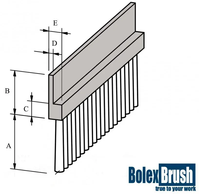 Stainless steel strip made of 8*8-10*10 channel